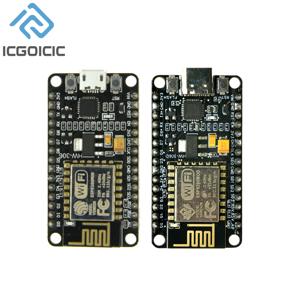 Esp8266 Nodemcu Board - NodeMCU وحدة لاسلكية ، CP2102 ،