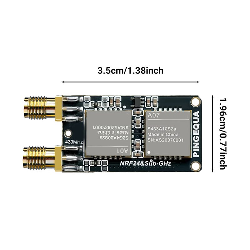 لوحة استقبال B27B NRF24+ CC110 - مراجعة 433Mhz Receiver Module وسعره