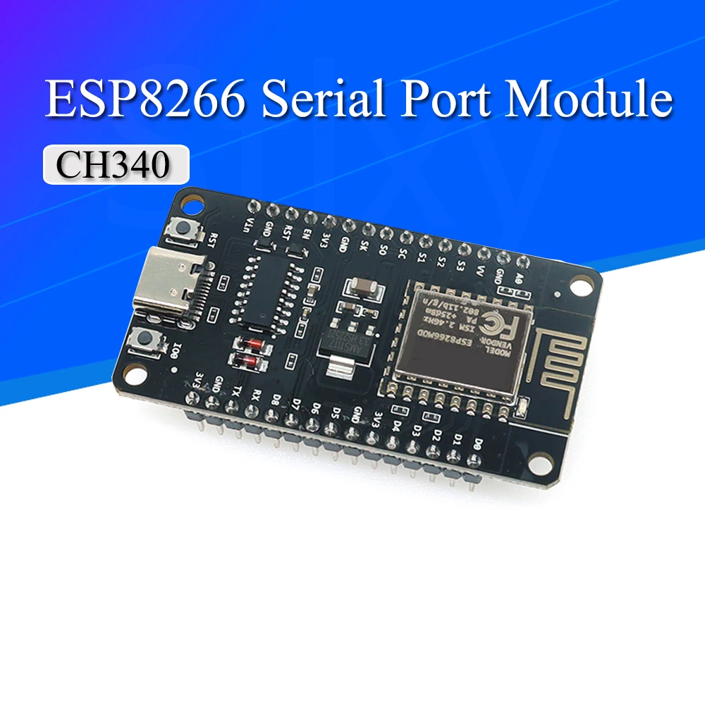 وحدة ESP8266 للاتصال عبر الواي - مراجعة Esp8266 Nodemcu Board وسعره