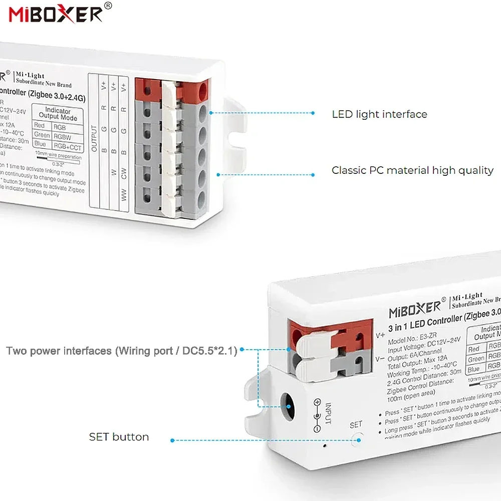 متحكم إضاءة LED من Miboxer E3- - مراجعة Zigbee Coordinator Stick وسعره